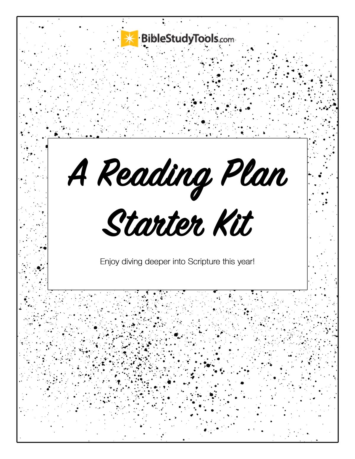 A Reading Plan Starter Kit Download Free Printable!