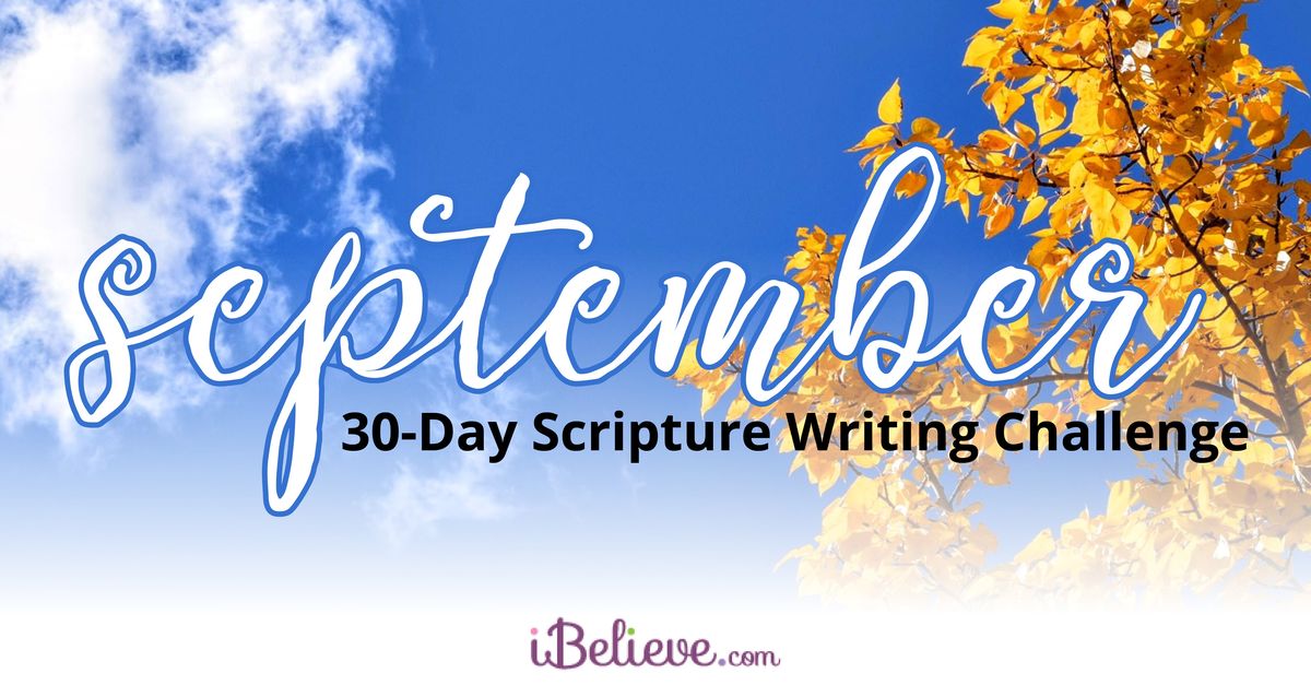 September Scripture Writing Guide (2018)