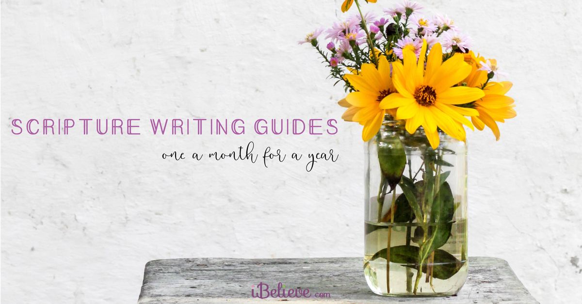 One year of scripture writing guides ibelieve