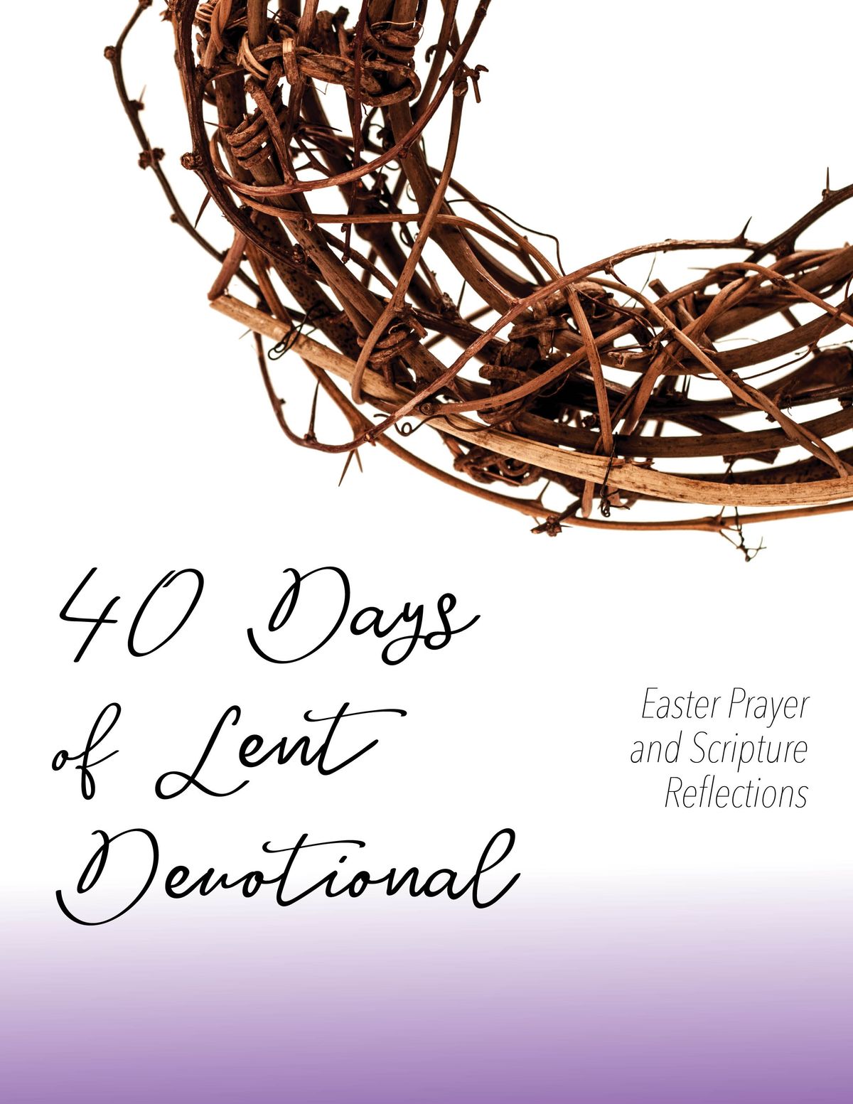 40 Day Lent Devotional - Download Free Printable!