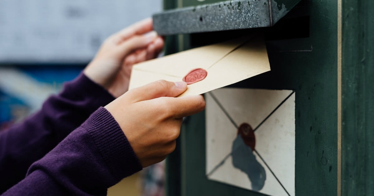 4. Send a letter of encouragement.