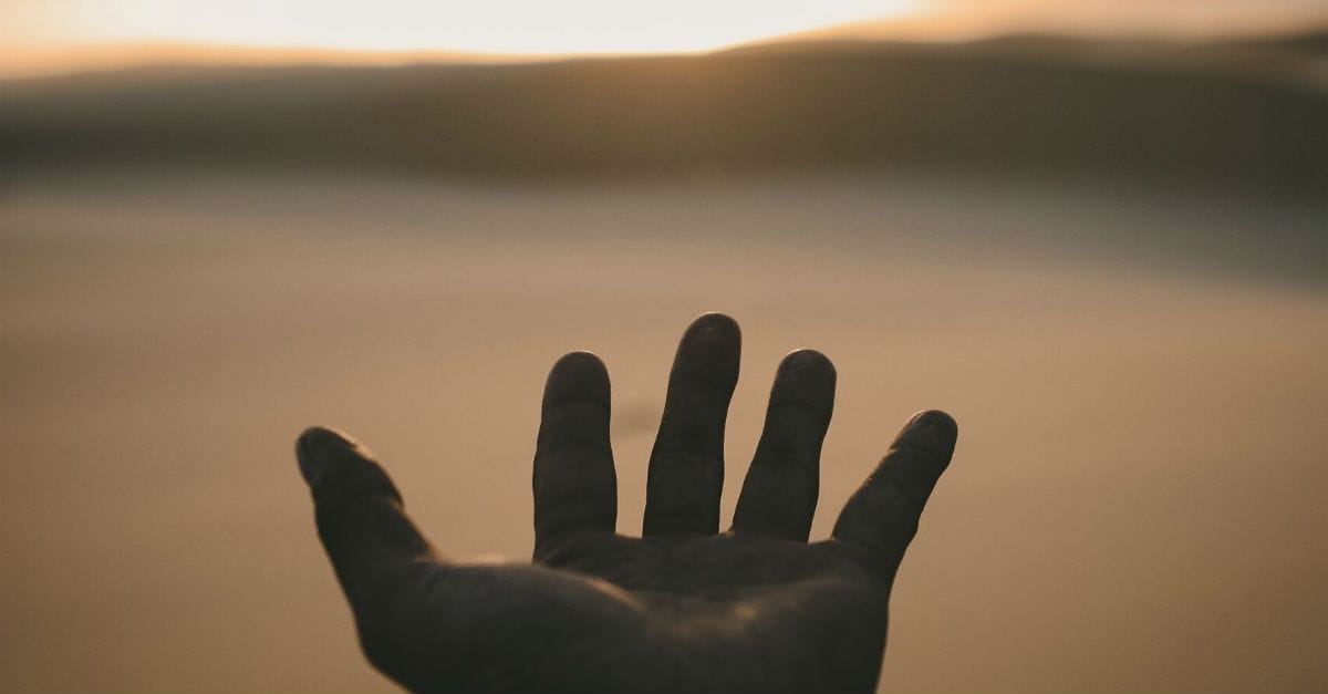 Releasing control draws us into a deeper place of trust.