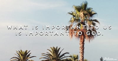gods plan we are important