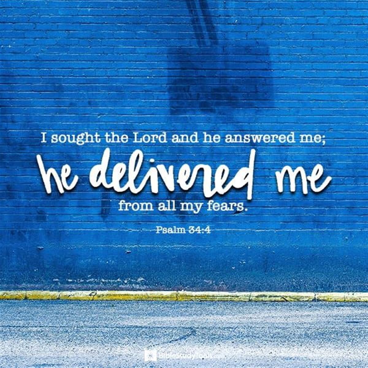 Your Daily Verse Psalm 34 4 Your Daily Verse