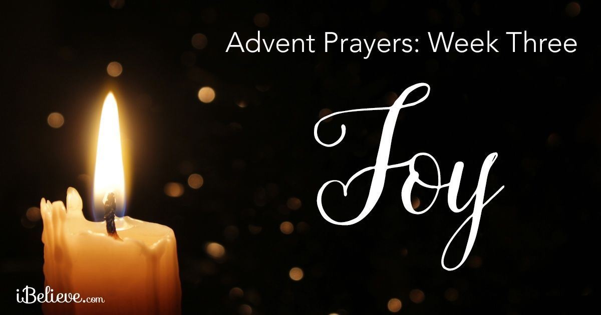 Advent Wreath Prayer Week 3 - Joy