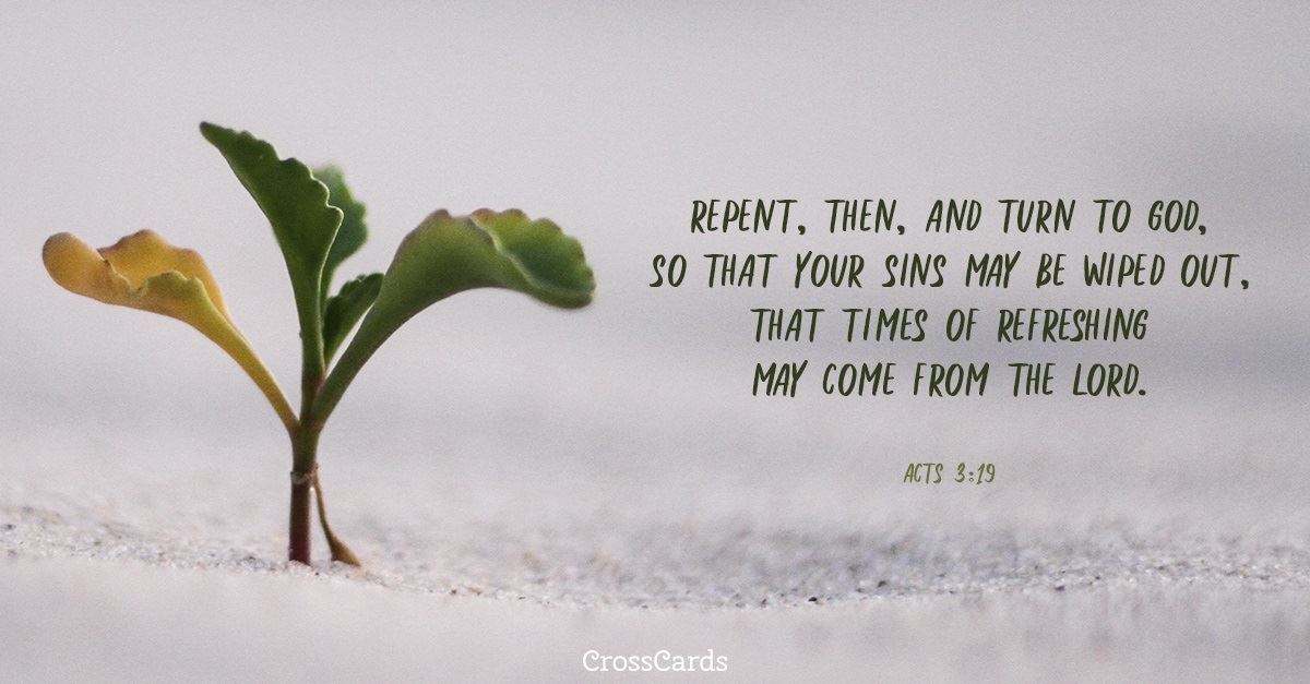 Your Daily Verse Acts 3 19 Inspirations