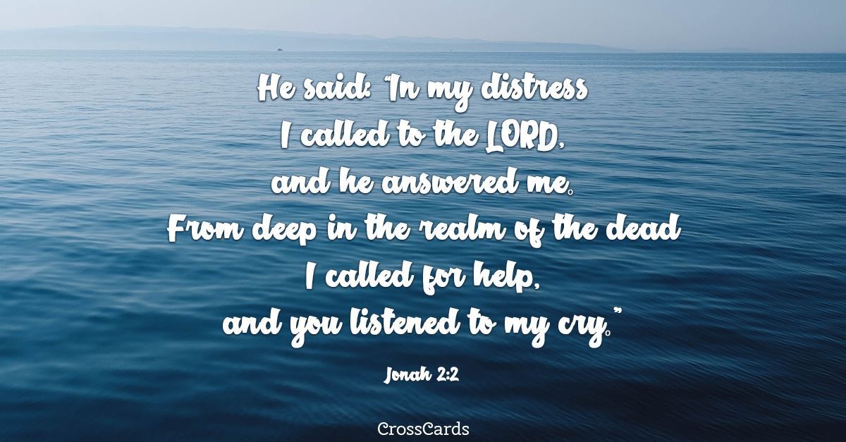 Your Daily Verse Jonah 2 2 Inspirations