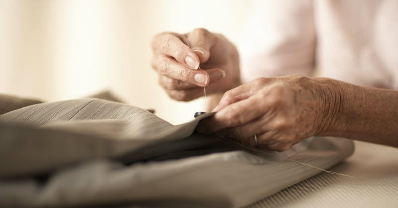 100-Year-Old Woman Sews Over 1,000 Dresses for African Girls