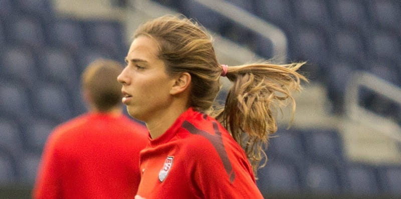 World Cup Winner Tobin Heath Thanks God