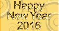 Be Not Afraid! Farewell 2015, Hello 2016