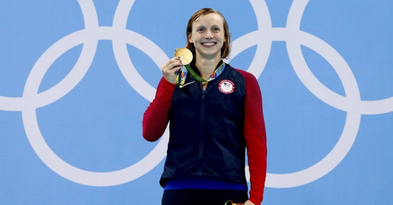 Catholic Faith Anchors Olympic Swimmer Katie Ledecky