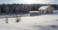 Siberian Man Builds Orthodox Church out of Snow