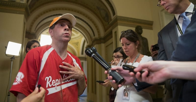 Congressman Steve Scalise, Two Capitol Police Officers, and Congressional Staff Members Shot by Gunman at Baseball Practice
