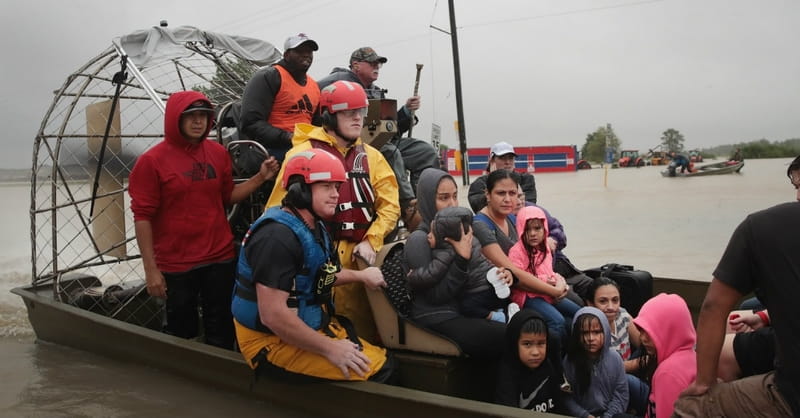Stories of Bravery Emerge in Texas, Even as Floodwaters Continue to Rise