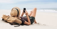 Firefighters Grab Phones from Beachgoers to Prove a Point about Beach Safety