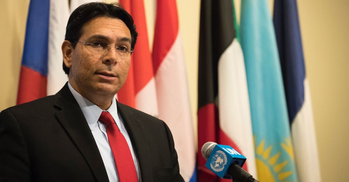 Israel's Ambassador Uses Bible to Prove Jewish People's Claim to Israel at U.N. Session