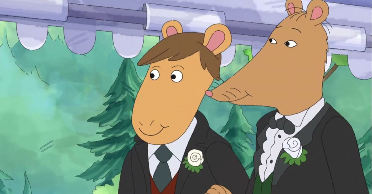 Faith And Freedom Daily Pbs Cartoon Arthur Features Same Sex Wedding