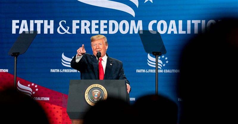 ‘We’ve Got Your Back,’ Trump tells Evangelical and Catholic Leaders