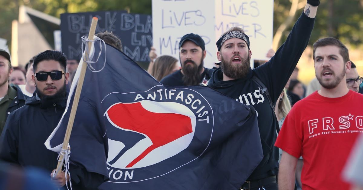 Republican Senators Introduce a Resolution Deeming Antifa Members 'Domestic Terrorists'