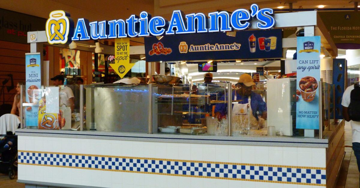 4. Auntie Anne’s
