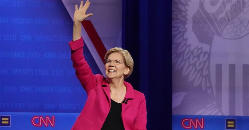 Elizabeth Warren Makes Huge Gains in Democratic Presidential Race