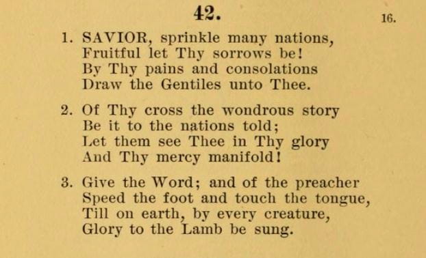 Hymn by Arthur C. Coxe, 1851.