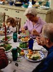 Regular Family Dinners Offer More than Food