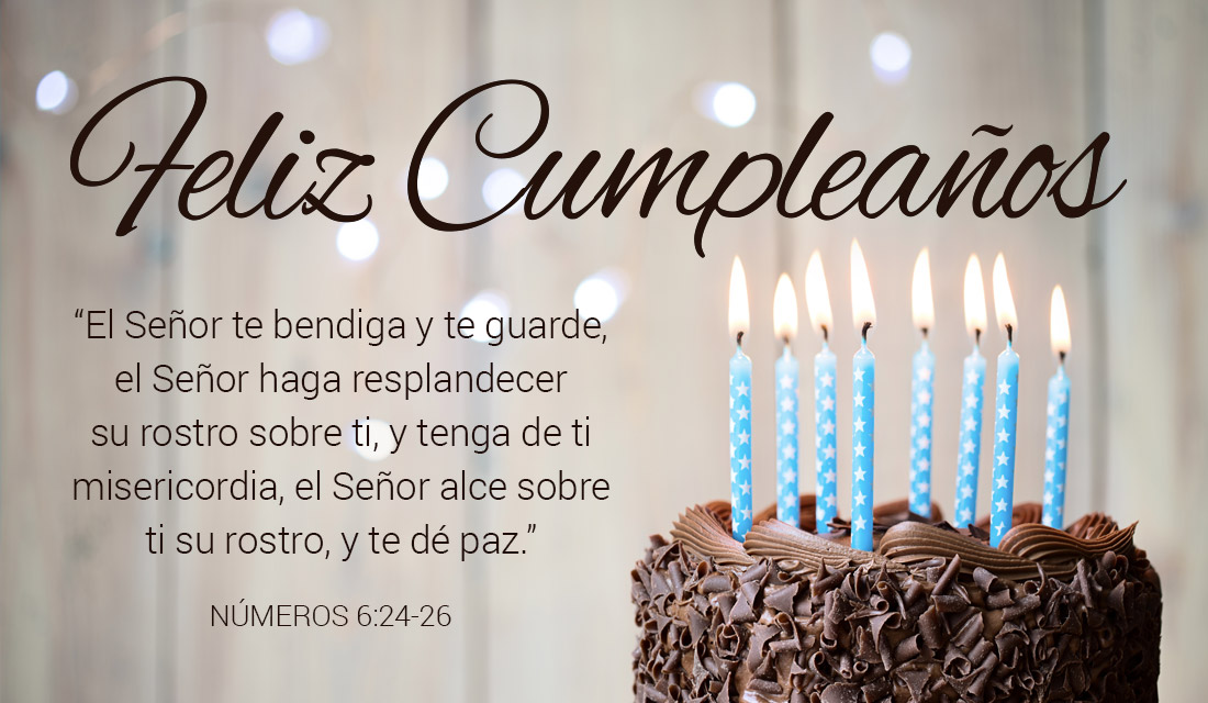 Feliz Cumpleaños Números 6:24-26