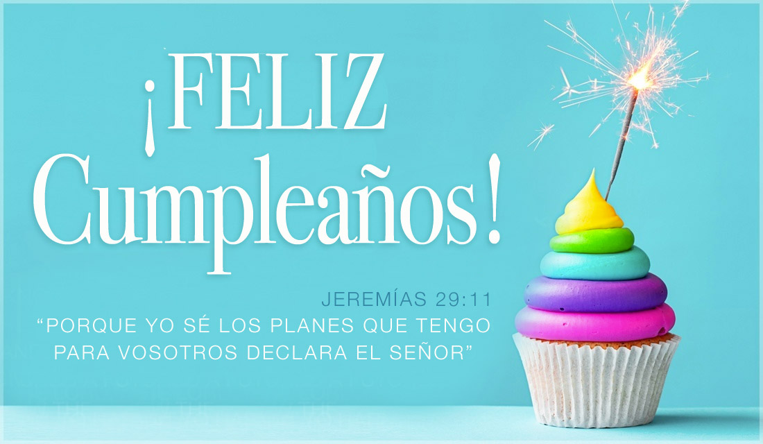 Jeremías 29:11 - Feliz Cumpleaños