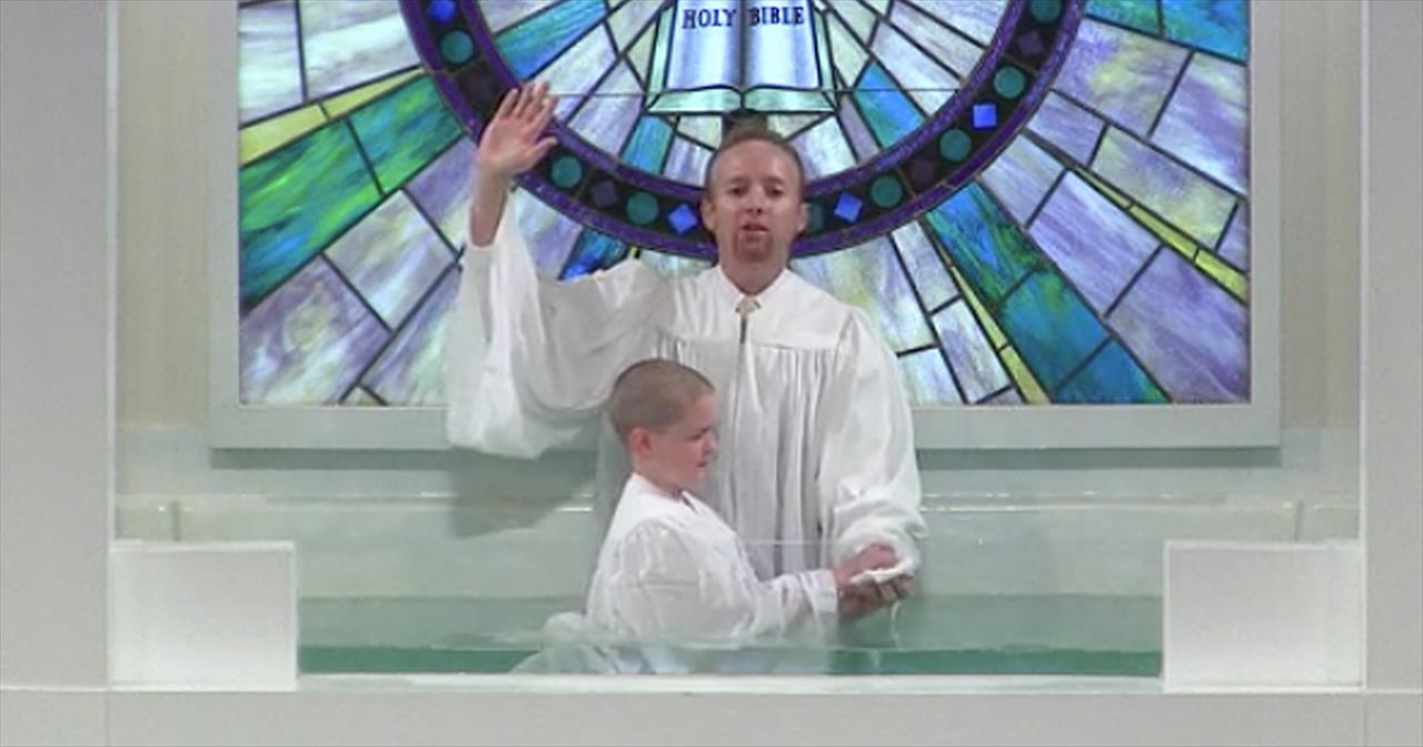 Little Boy's Baptism Goes Hilariously Wrong