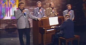 The four men of The Statler Brothers lead us in worship with the beloved hymn ‘Just A Little Talk With Jesus.’ 

As you hear these iconic words, be reminded that God is always by your side.

“I once was lost in sin but Jesus took me in 
And then a little light from Heaven filled my soul 
He bathed my heart in love and wrote my name above 
And just a little talk with Jesus made me whole”

The Statler Brothers formed in 1955 and continued to play music until their retirement in 2002. Throughout the years, these talented men have gives us hits such as ‘Flowers On The Wall’ and ‘Do You Know You Are My Sunshine?’ 

Today, we’re looking back at one of their most popular performances of the classic hymn ‘Just A Little Talk With Jesus.’

“Now let us have a little talk with Jesus 
Let us tell Him all about our troubles 
He will hear our faintest cry and we will answer by and by 
Now when you feel a little prayer wheel turning 
You'll know a little fire is burning 
You will find a little talk with Jesus makes it right” 

Through the good times and the bad, God continues to walk with us each step of the way. Hand Him your worries and put your trust in His Name.

Psalm 37:4-6 “Delight yourself in the LORD, and he will give you the desires of your heart. Commit your way to the LORD; trust in him, and he will act. He will bring forth your righteousness as the light, and your justice as the noonday.”
