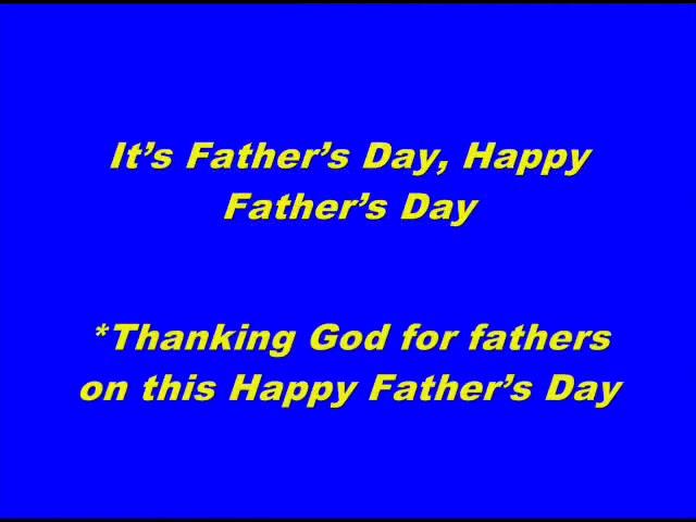 Download A Father S Day Song Sample Christian Music Videos