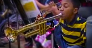 10-year-old Jahmir Wallace makes his dreams of playing the trumpet a reality with help from others.