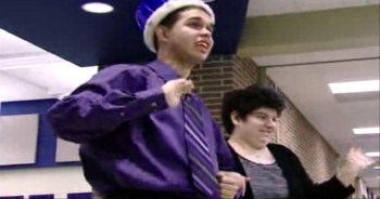 High School Crowns Students with Autism as Homecoming King and Queen