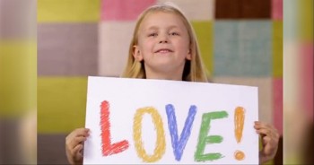 What is love all about?  The Bible tells us, and these children remind us of its message. . .and they do it adorably!

What a great video about love!
