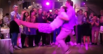 Friends Gave the Bride and Groom a Gift They Really Flipped Over!