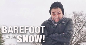 Richard Hudgins, a hairstylist from Kentucky, is shunning his shoes for a good cause!  