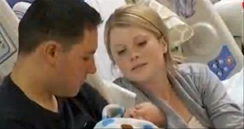 Amanda was nervous about giving birth alone, but her loving husband, Matt, was serving overseas. . .or so she thought!  He arrives with just minutes to spare to welcome his new son into the world.