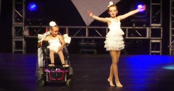Quincy and Gracie Latkovski have been recognized for their graceful dancing.  It's heartwarming, and it's a chance for both girls to shine on the stage.  Anything is possible if you don't give up on your dreams. 