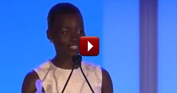 This beautiful woman prayed to God because she wanted society to think she was beautiful!  But then she realized what TRUE beauty is.   You need to hear this moving speech from Oscar winning actress Lupita Nyong'o.