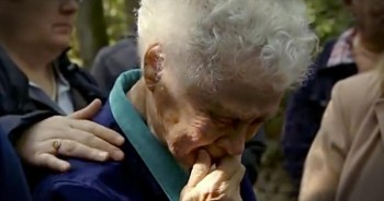 This devoted wife didn't give up hope she would find out what happened to her husband during WWII.  What she discovered was stunning!  So heartwarming.