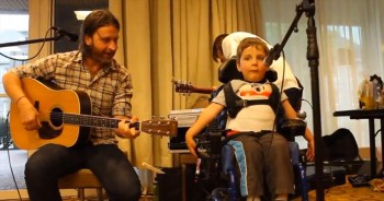 This Sweet Boy with Disabilities Sings and Our Hearts Just Melt