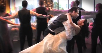 Adorable Couple Makes a Surprise Entrance That Will Brighten Your Day