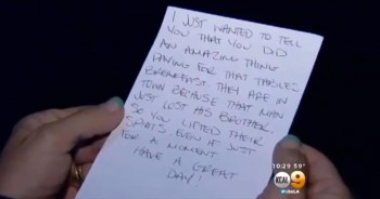 When You Find Out Why This Act of Kindness is Special, You'll Cry
