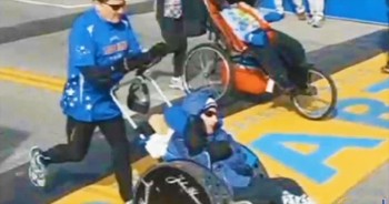 Last year, the inspirational father-son team of Dick and Rick Hoyt planned to complete their final Boston Marathon. However, following last year's tragedy, they have decided to participate in one final marathon to honor those killed and injured in the Boston Marathon bombings. 