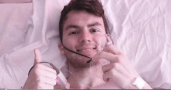 One teen turned his terminal illness into an opportunity to give back.  I was seriously touched. 