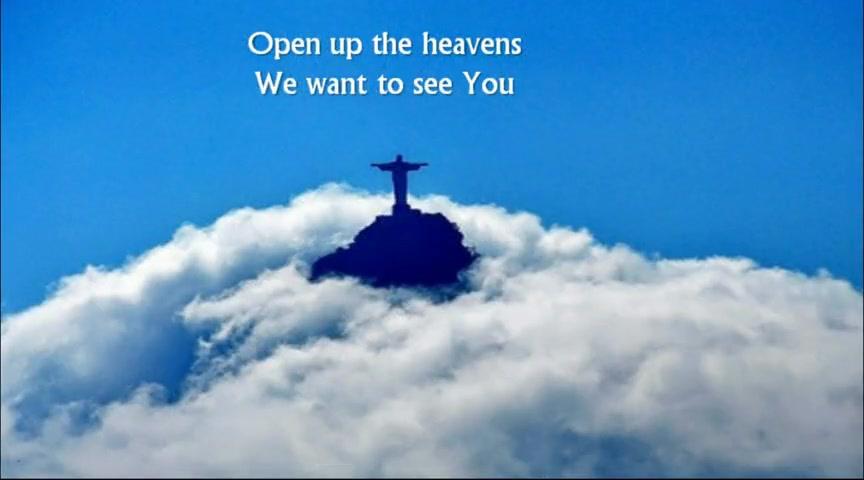 Meredith Andrews Open Up The Heavens Inspirational Videos Chorus bb open up the heavens, we want to see you eb open up the floodgates, a mighty river gm f bb flowing from your heart, filling every part of our praise 2nd & 4th time repeat. godtube