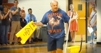 Students at this high school know that their school would be a mess without their favorite janitor, Ricky. They secretly banded together to surprise Ricky with a present that he will remember for a lifetime!