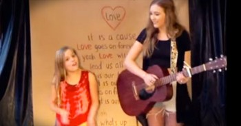 Two Sisters Always Make Me Smile – What A SWEET Performance!
