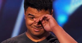 21-year-old Paul Leti used to sing to help forget the fear and danger of battle. But now he’s facing another fear and just wait until you see the judge’s reaction to his performance!